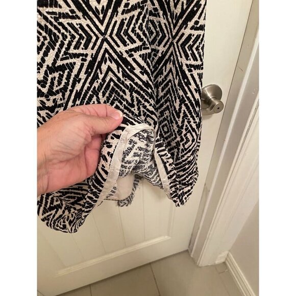 Maeve Anthropologie Geometric Print Sleeveless Dress WOMEN'S Size 4 KNEE LENTGH - Picture 9 of 16